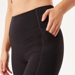 Girlfriend Collective Black Compressive Pocket Legging